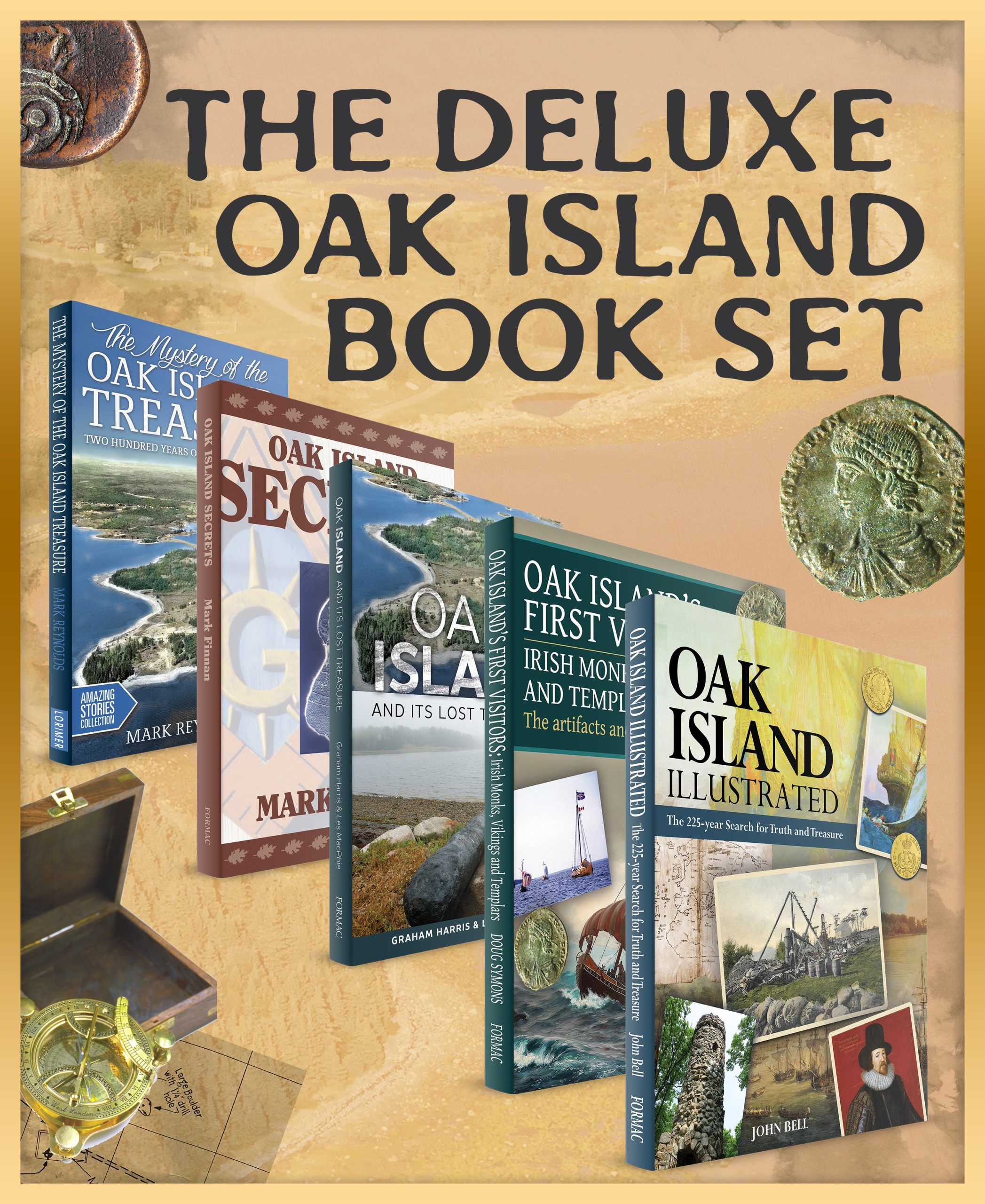 The Deluxe Oak Island Book Set
