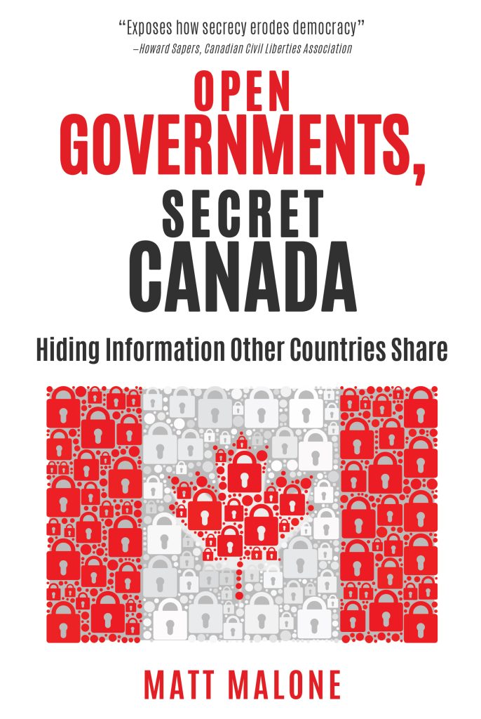 Open Governments, Secret Canada